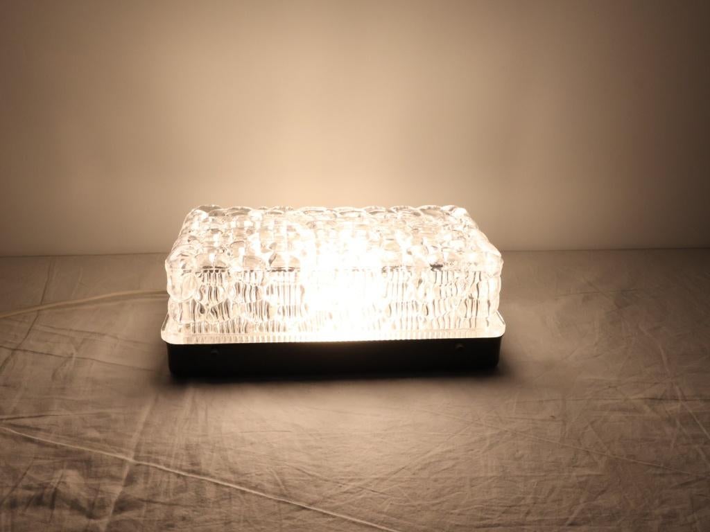 Vintage plafondlamp | RZB Leuchten | Rechthoekig model, ., ., Ophalen of Verzenden, Zo goed als nieuw