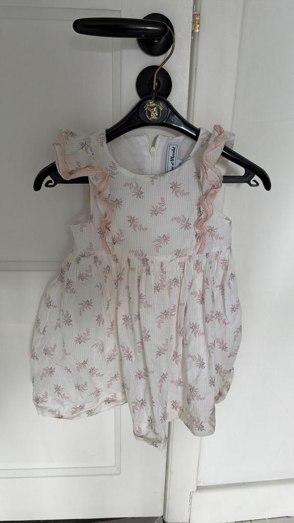 Tartine et Chocolat jurkje lichtroze/wit 3A (24 maanden), Ophalen of Verzenden, Zo goed als nieuw, Meisje