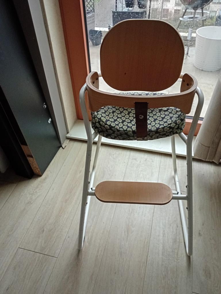 Meegegroeistoel met kussen, verstelbaar, Ophalen of Verzenden, Gebruikt, Meegroeistoel