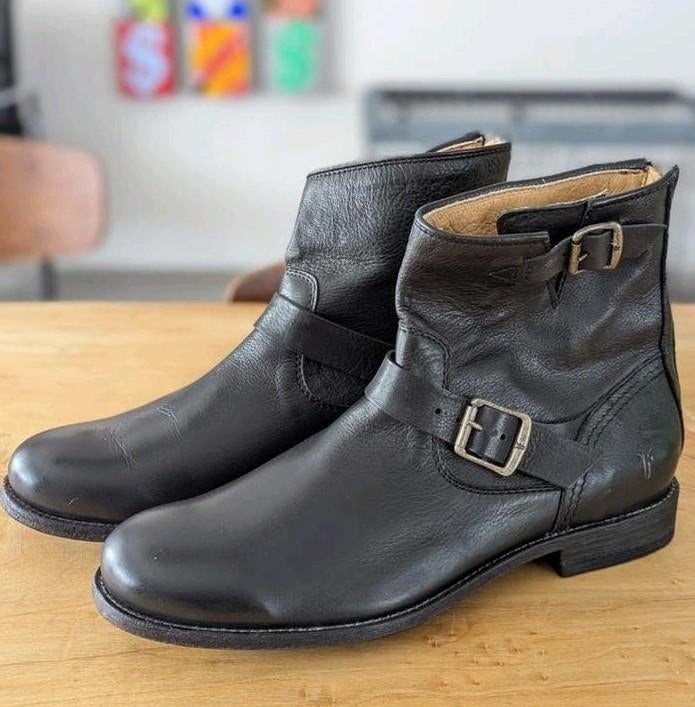 Frye Wayde Zipper Boots - Maat 44/45, Ophalen of Verzenden, Bruin, Boots