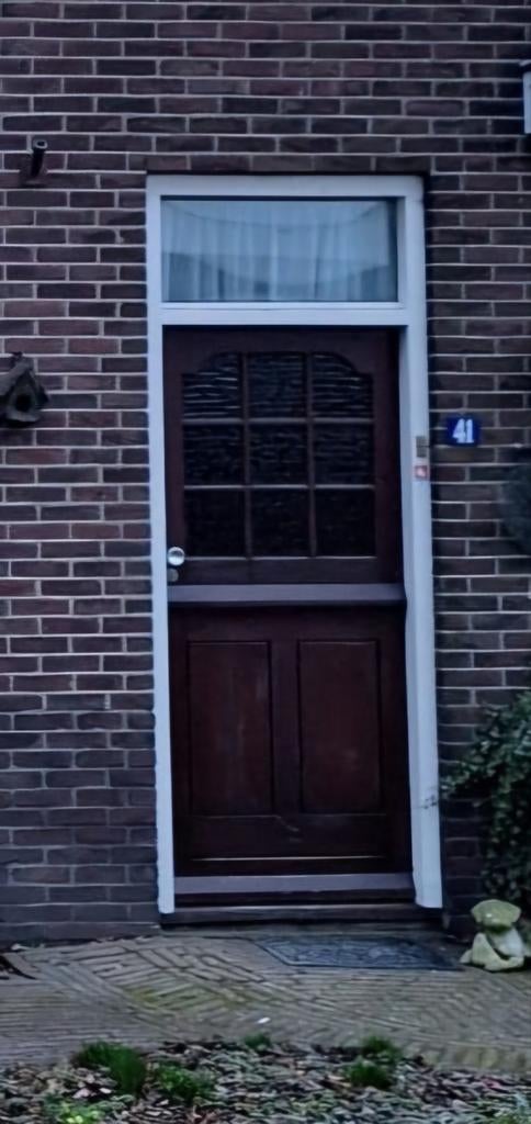 Landelijke voordeur in 2 delen, Doe-het-zelf en Verbouw, Deuren en Horren, Gebruikt, Ophalen of Verzenden, Buitendeur, 200 tot 215 cm