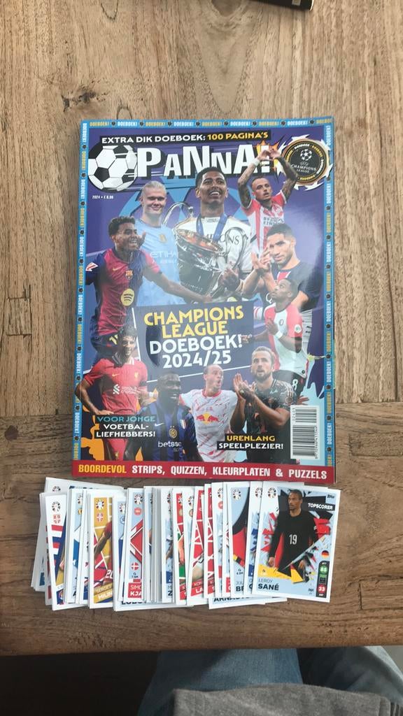Panna cl doeboek en voetbal plaatjes, Boeken, Tijdschriften en Kranten, Ophalen of Verzenden, Zo goed als nieuw, Sport en Vrije tijd
