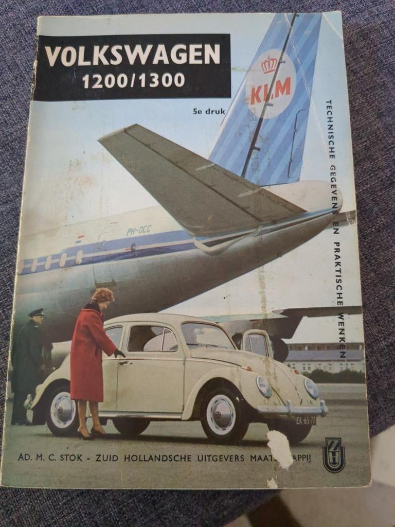 Instructieboek VW 1200/1300 - 5e druk - Jan Bouvy ANWB, Boeken, Auto's | Boeken, Ophalen of Verzenden