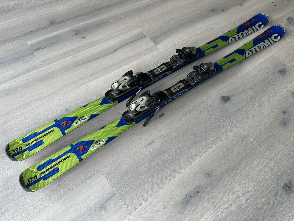 Atomic SX: 7.2 Supercross carve ski’s - 170 centimeter, Ophalen, 160 tot 180 cm, Gebruikt, Carve