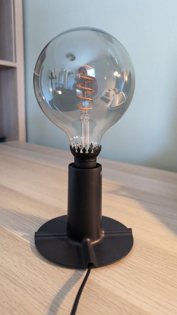 Ikea zwarte tafellamp/nachtlamp, Huis en Inrichting, Ophalen, Zo goed als nieuw