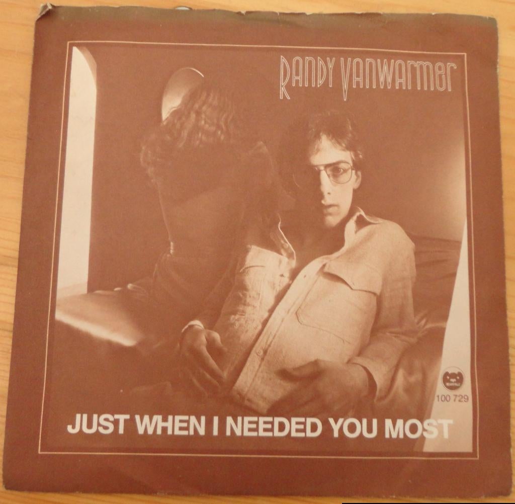 Randy vanWarmer > Just when I needed you most, Gebruikt, 7 inch, Single, Ophalen of Verzenden