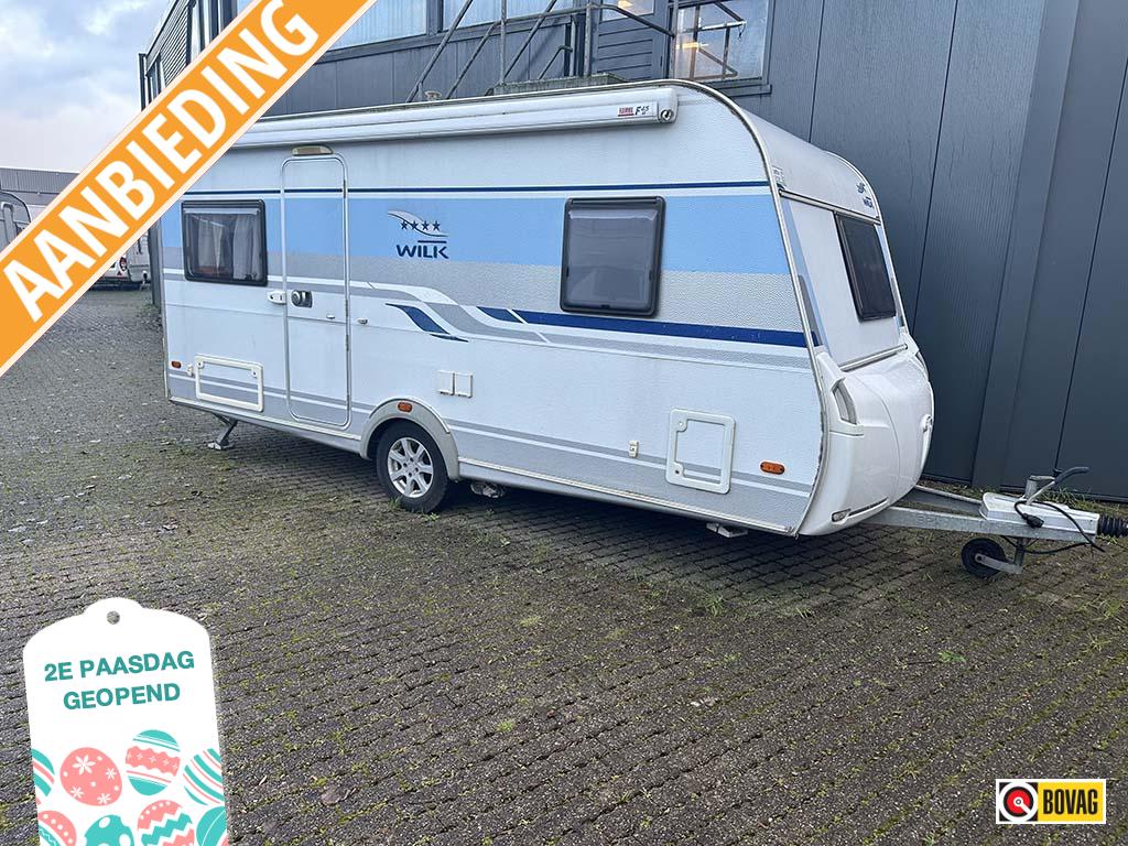 Wilk S4 450 HTD, Met cassette luifel, mover (Zondag open), Kachel, Rondzit, Bedrijf, 4 tot 5 meter