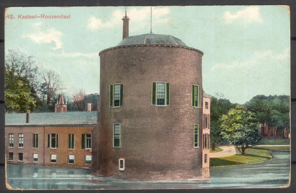 Kasteel Roozendaal, Verzenden, Voor 1920, Ongelopen, Gelderland
