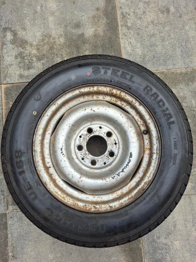 Reserve wiel caravan of aanhangwagen, Auto diversen, Aanhangwagen-onderdelen, Ophalen