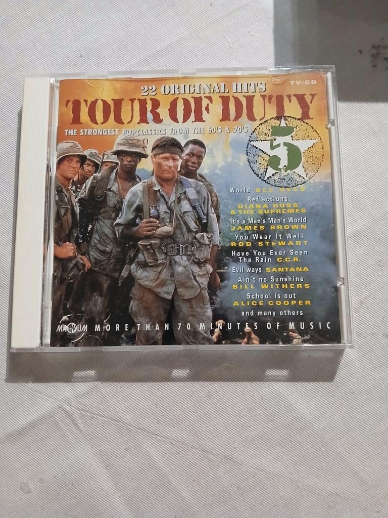 Tour of Duty - 22 Original Hits Popclassics CD, Ophalen of Verzenden, Gebruikt