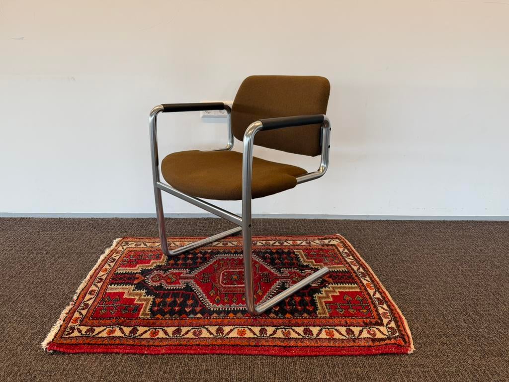 Jorgen Kastholm Design - Vintage Bureau Stoel, Ophalen of Verzenden, Gebruikt, Bruin