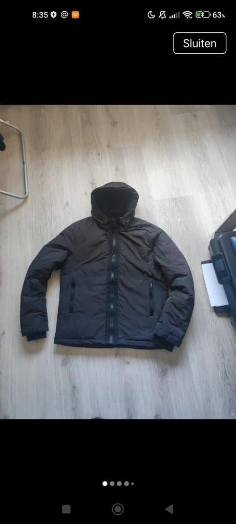 Heren jas Anti Blue maat S, Verzenden, Zwart, Zo goed als nieuw, Anti Blue