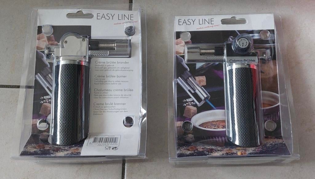 Crème brûlée brander 2stuks voor €15, Ophalen of Verzenden, Nieuw