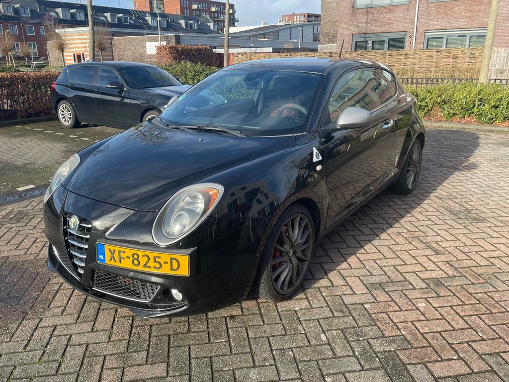 Alfa Romeo MiTo 1.4 Turbo 125KW, Voorwielaandrijving, Euro 5, Stof, Zwart