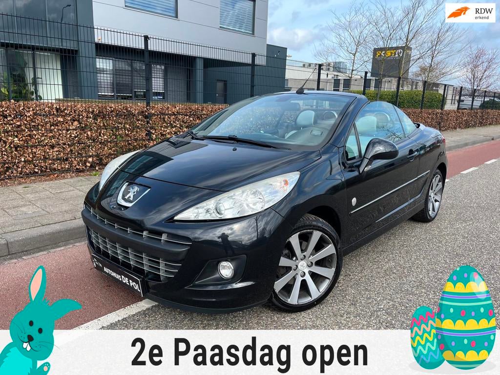 Peugeot 207 CC 1.6 VTI Roland Garros Cruise/Climate-Control, Voorwielaandrijving, Gebruikt, 4 cilinders, Cabriolet