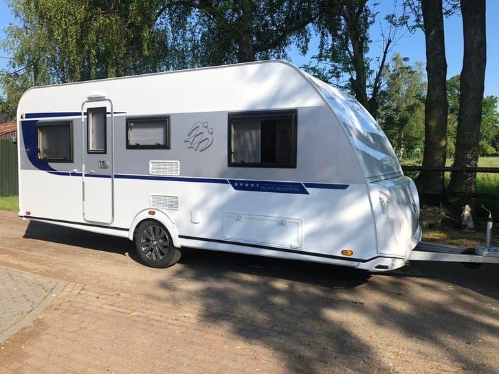 Knaus caravan te koop enkele bedden 2019, Caravans en Kamperen, Caravans, Mover, Rondzit, Particulier, Knaus