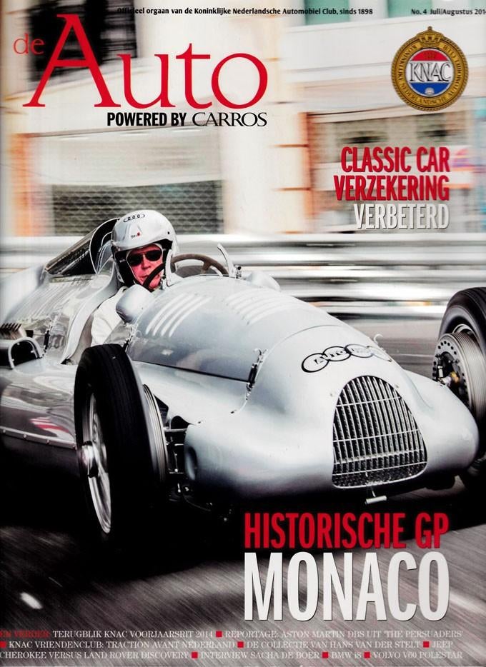 De Auto 4 2014 : BMW i8 - Mercedes E300 Cabrio - Volvo T6, Ophalen of Verzenden, Gelezen, Algemeen