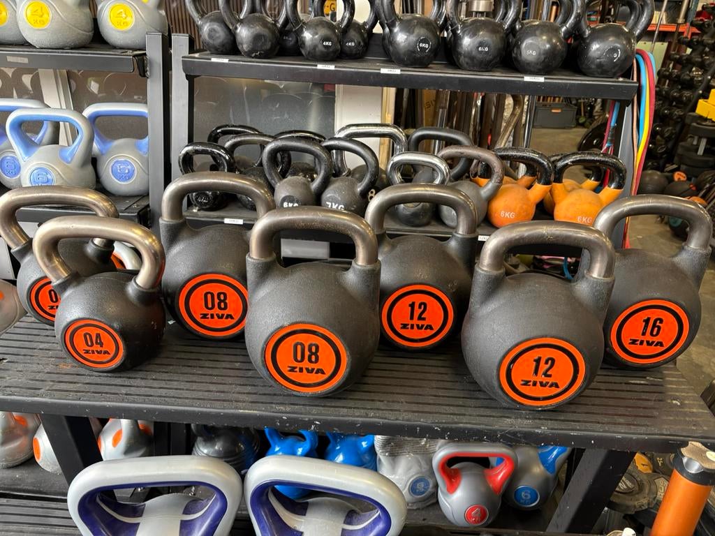 Ziva kettlebells kettlebell gewichten 4-16 kg, Ophalen, 4-16 kg, Ziva, Kettlebell