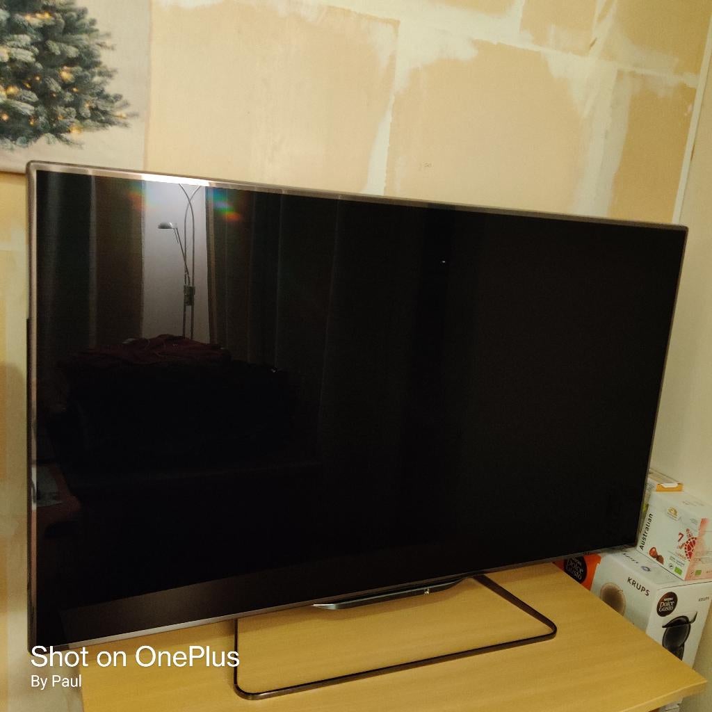 Philips 55 inch 55PFL8008K/12 smart-led tv., Ophalen, Philips, LED, 120 Hz