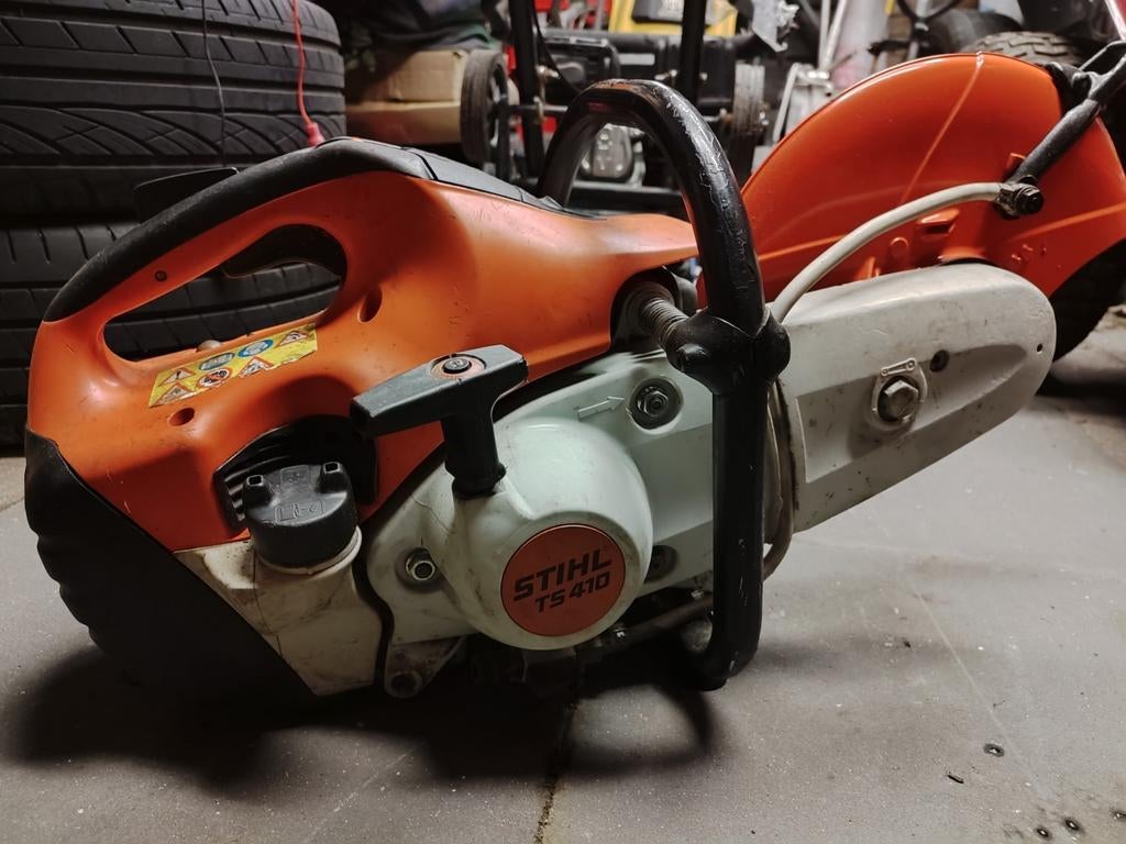 Stihl TS410 doorslijper bandenzaag 300mm, Ophalen of Verzenden, Gebruikt