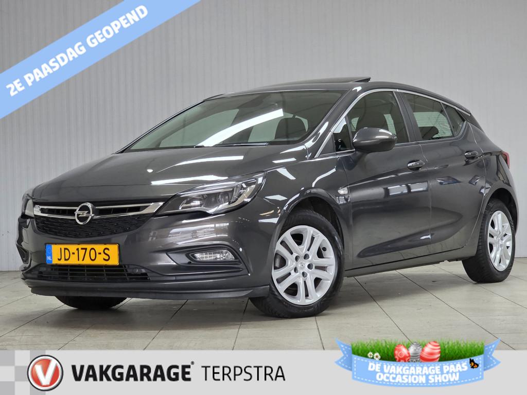 Opel Astra 1.0 Edition/ Elek. Schuif-Kantel Dak/ Carplay/ DA, Auto's, Stof, Gebruikt, 610 kg, 23 km/l