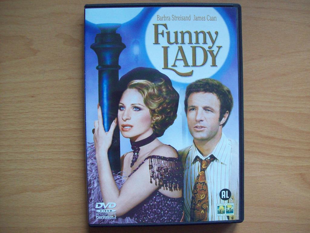 Funny Lady (Barbra Streisand, James Caan, Omar Sharif; 1974), 1960 tot 1980, Alle leeftijden, Ophalen of Verzenden, Zo goed als nieuw