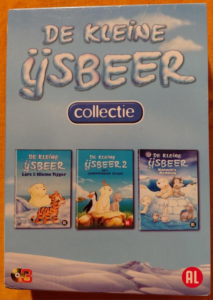 De Kleine IJsbeer Collectie - Geseald DVD Boxset, Alle leeftijden, Boxset, Ophalen of Verzenden, Dieren