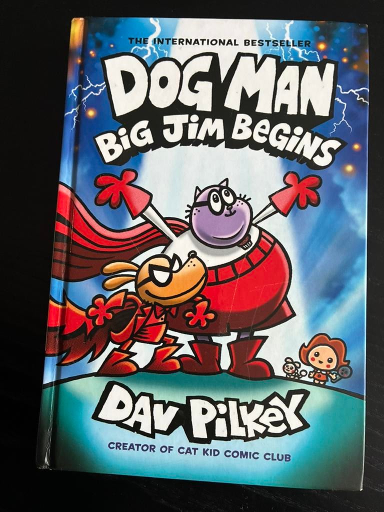 Dog man big Jim begins, Ophalen of Verzenden, Gelezen, Cartoons