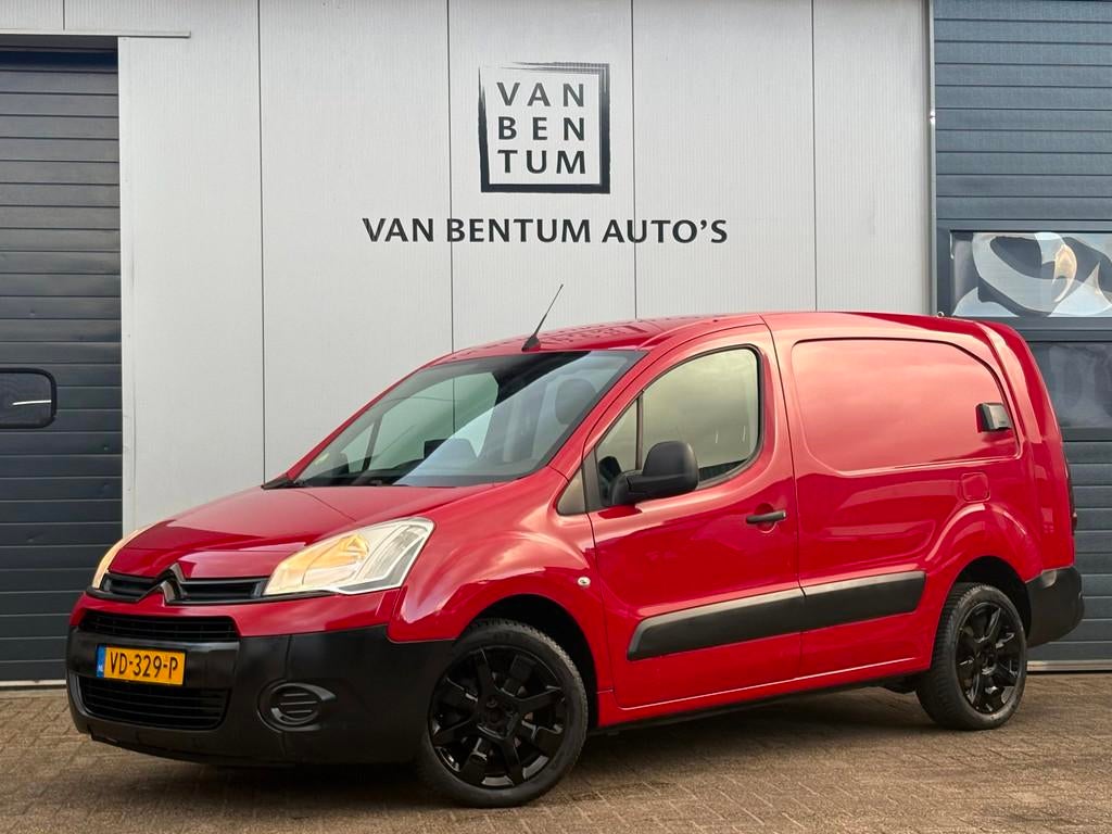 Citroen Berlingo 1.6 e-HDI 90pk Autom. L2 Navi Airco Cruise, Euro 5, 730 kg, Gebruikt, Zwart