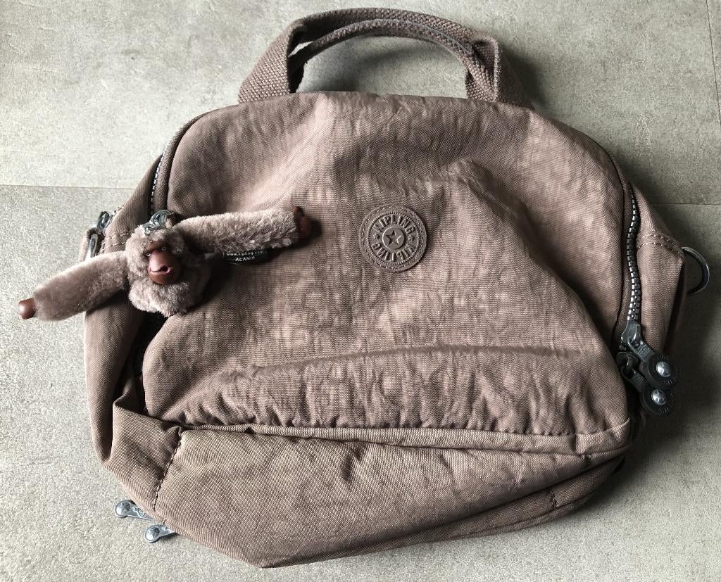 KIPLING - TAS - MET AAPJE-SLEUTELHANGER, Ophalen of Verzenden, Zo goed als nieuw, Overige kleuren, Schoudertasje