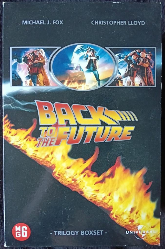 Back To The Future Trilogy vhs, Alle leeftijden, Ophalen of Verzenden, Zo goed als nieuw
