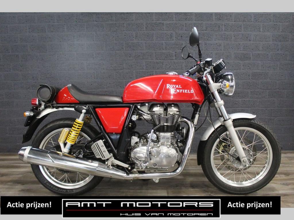 ROYAL ENFIELD CONTINENTAL GT535 (bj 2014) A2 Geschikt, Motoren, Motoren | Royal Enfield, 535 cc, Bedrijf, Onbekend, Overig