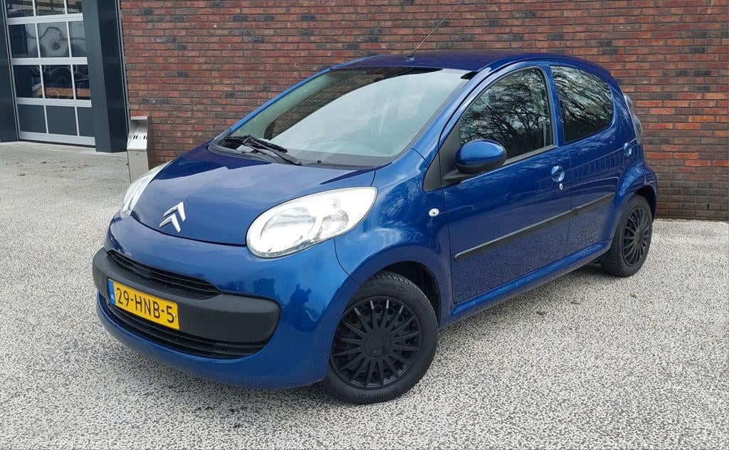 Citroën C1 1.0 5-DRS Airco All Weather banden Apk jan 2027, Voorwielaandrijving, Stof, Blauw, Metallic lak