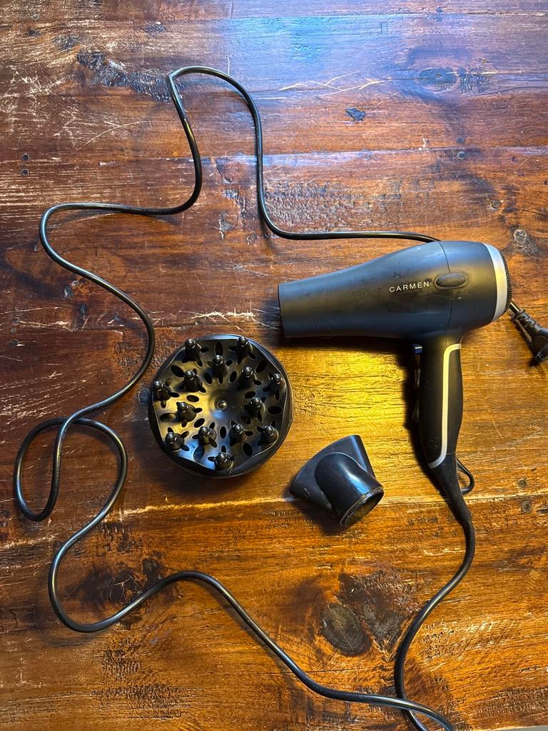 Föhn Carmen met diffuser, Ophalen, Gebruikt, Haarverzorging