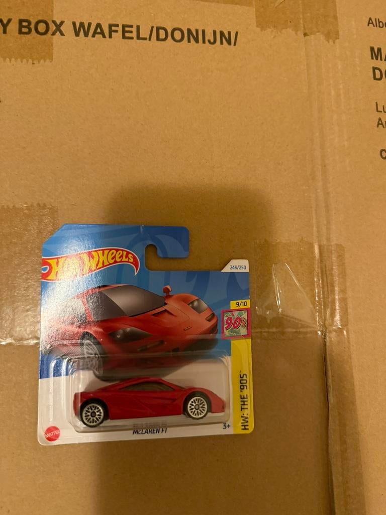 Hotwheels Mclaren F1 2024, Ophalen of Verzenden, Zo goed als nieuw