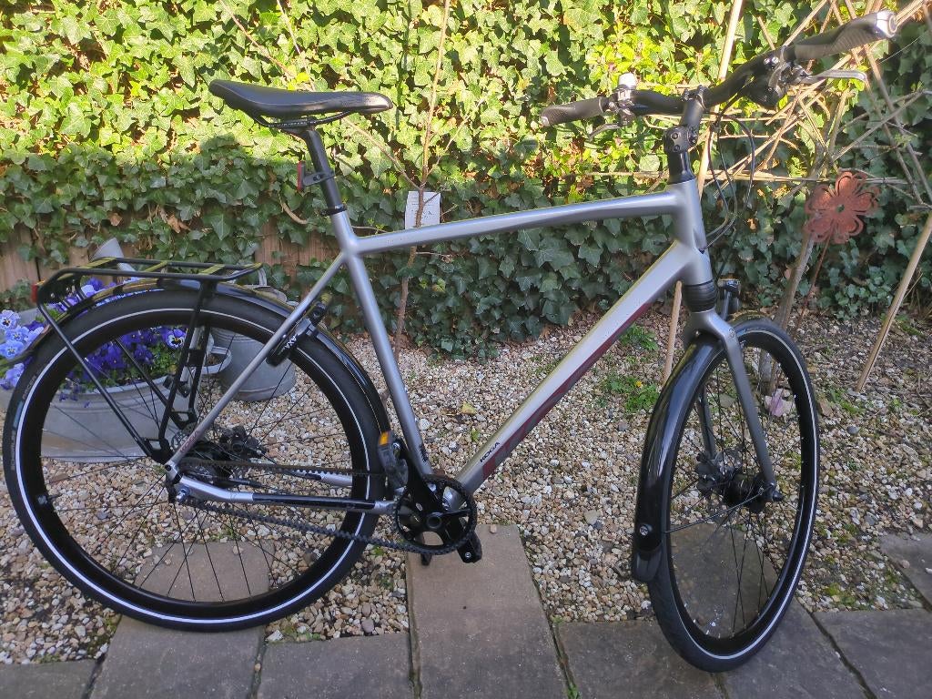 Koga F3 6.0 Heren fiets Alfine 11 versnellingen, Fietsen en Brommers, Versnellingen, Zo goed als nieuw, 57 tot 61 cm, Ophalen