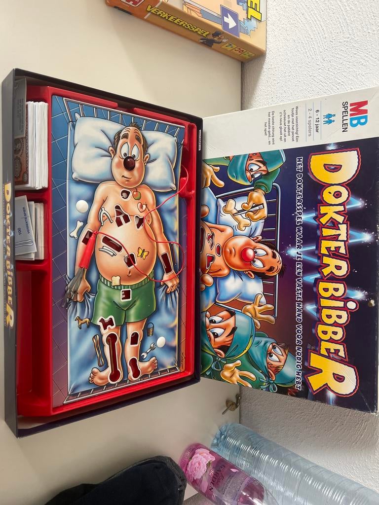 Dokter Bibber spel, Drie of vier spelers, Ophalen of Verzenden, Gebruikt