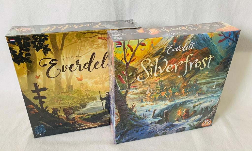 Everdell Basis NL incl Everdell Silverfrost - Bordspel Nieuw, White Goblin Games, Nieuw, Ophalen of Verzenden, Een of twee spelers