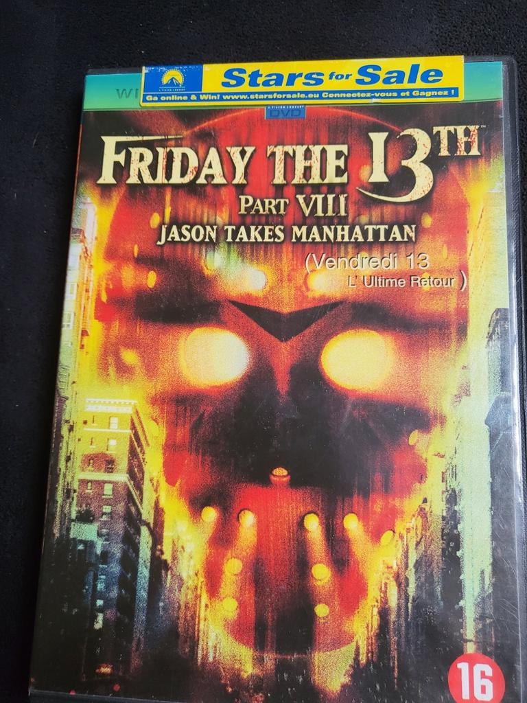 Friday the 13th part VIII, Cd's en Dvd's, Dvd's | Horror, Vanaf 16 jaar, Ophalen of Verzenden, Zo goed als nieuw, Slasher