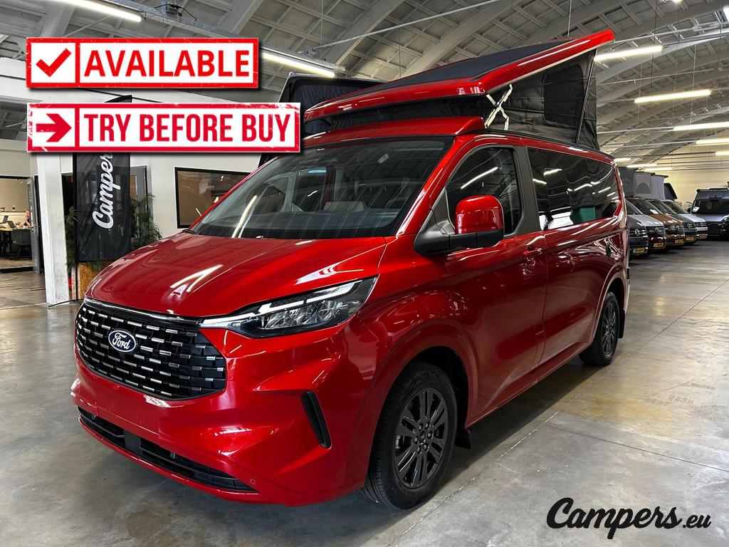 Ford Nugget L1 Titanium 170PK A8 AUTOMAAT SOLAR, Automaat, Buscamper of Camperbus, Airconditioning, Bedrijf