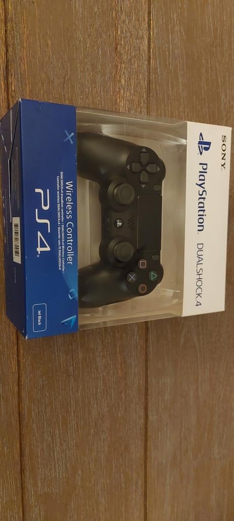 Playstation dualshock.4 wireless controller jet.black nieuw, Ophalen of Verzenden, Nieuw, Controller, PlayStation 1