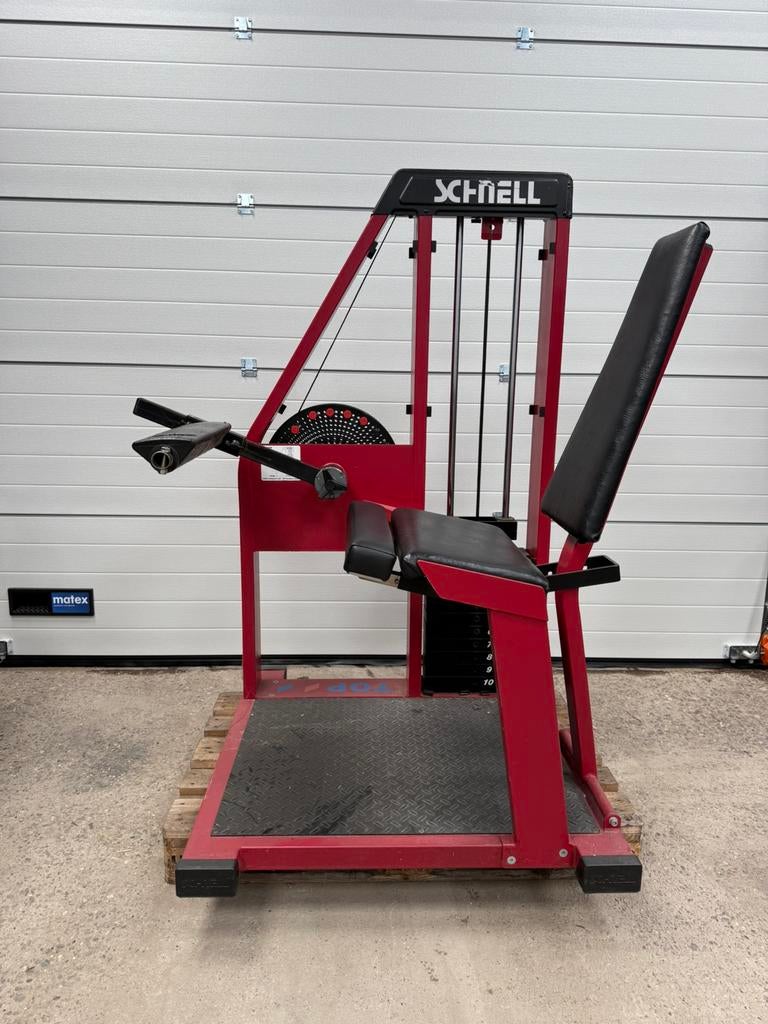 Schnell leg curl/ Leg extension 2 in 1 machine/ Old school, Sport en Fitness, Fitnessmaterialen, Gebruikt, Overige typen, Ophalen
