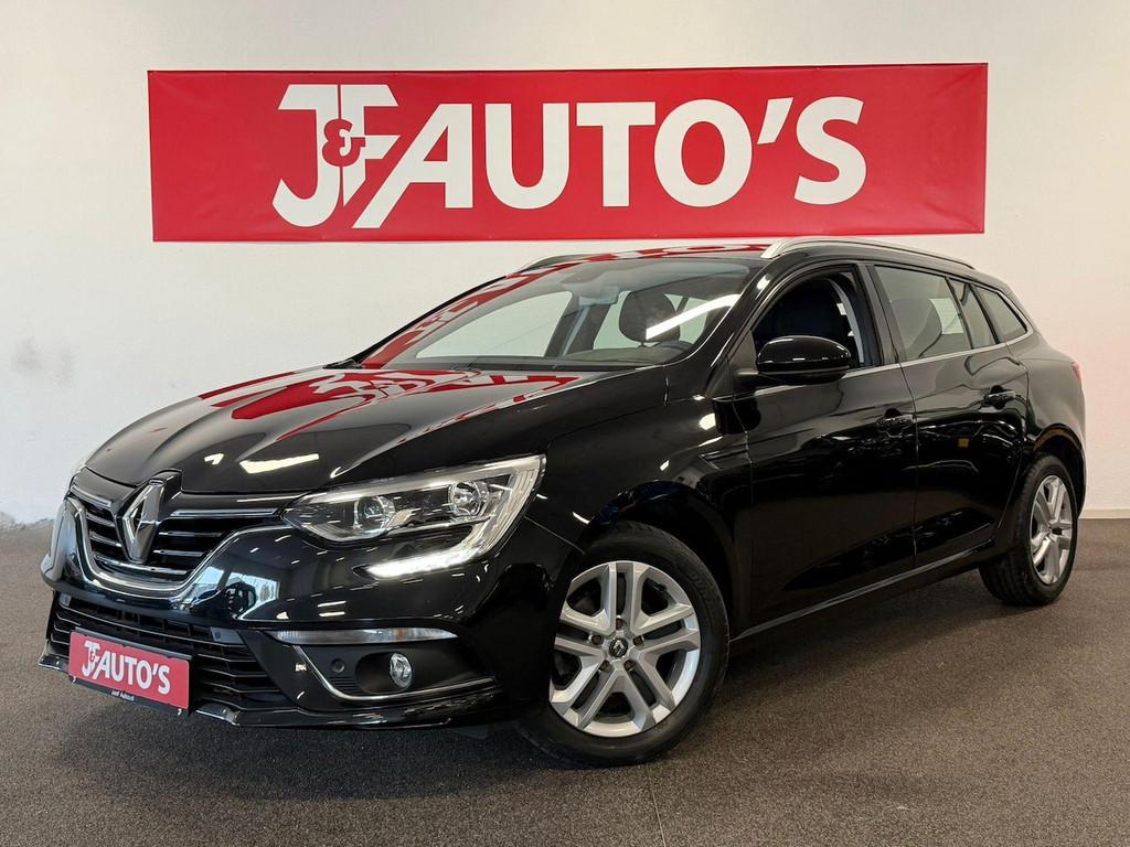 Renault Mégane Estate 1.3 TCe Limited NAVIGATIE, ECC AIRCO,, Gebruikt, 4 cilinders, Zwart, 1330 cc