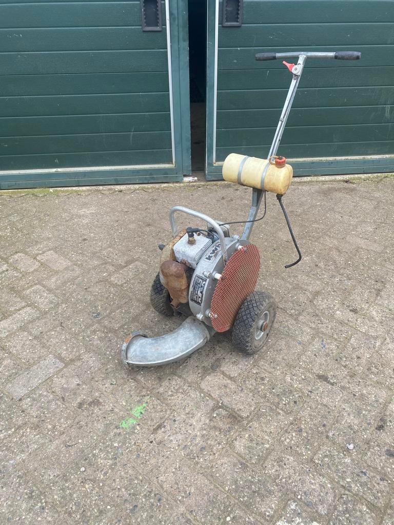 Sachs bladblazer - Krachtige benzine bladblazer op wielen, Tuin en Terras, Ophalen, Gebruikt, Benzine, Ruggedragen
