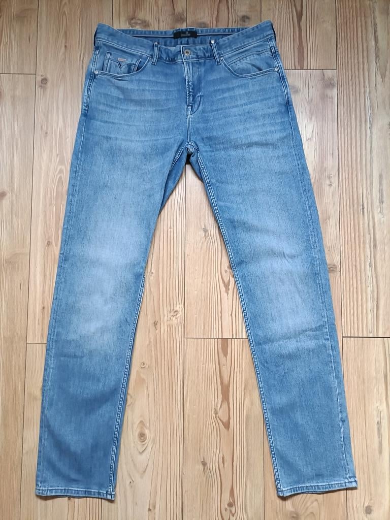 Vanguard stretch maat 35-34, Ophalen of Verzenden, Zo goed als nieuw, Blauw, W33 - W34 (confectie 48/50)