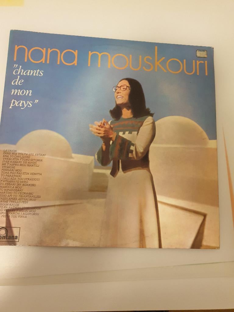 Nana Mouskouri Dubbel LP - Chants de mon pays, Ophalen of Verzenden, Zo goed als nieuw, 12 inch, Europees