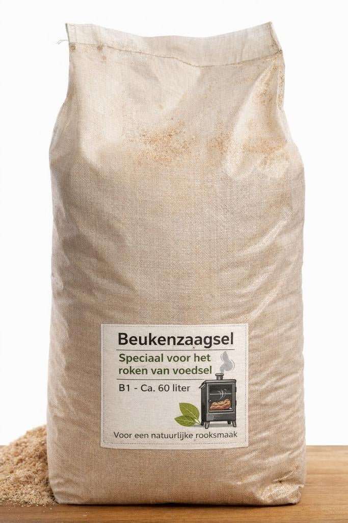 Eiken of beuken rookmot of snippers 36 zakken, Tuin en Terras, Haardhout, Minder dan 3 m³, Ophalen of Verzenden