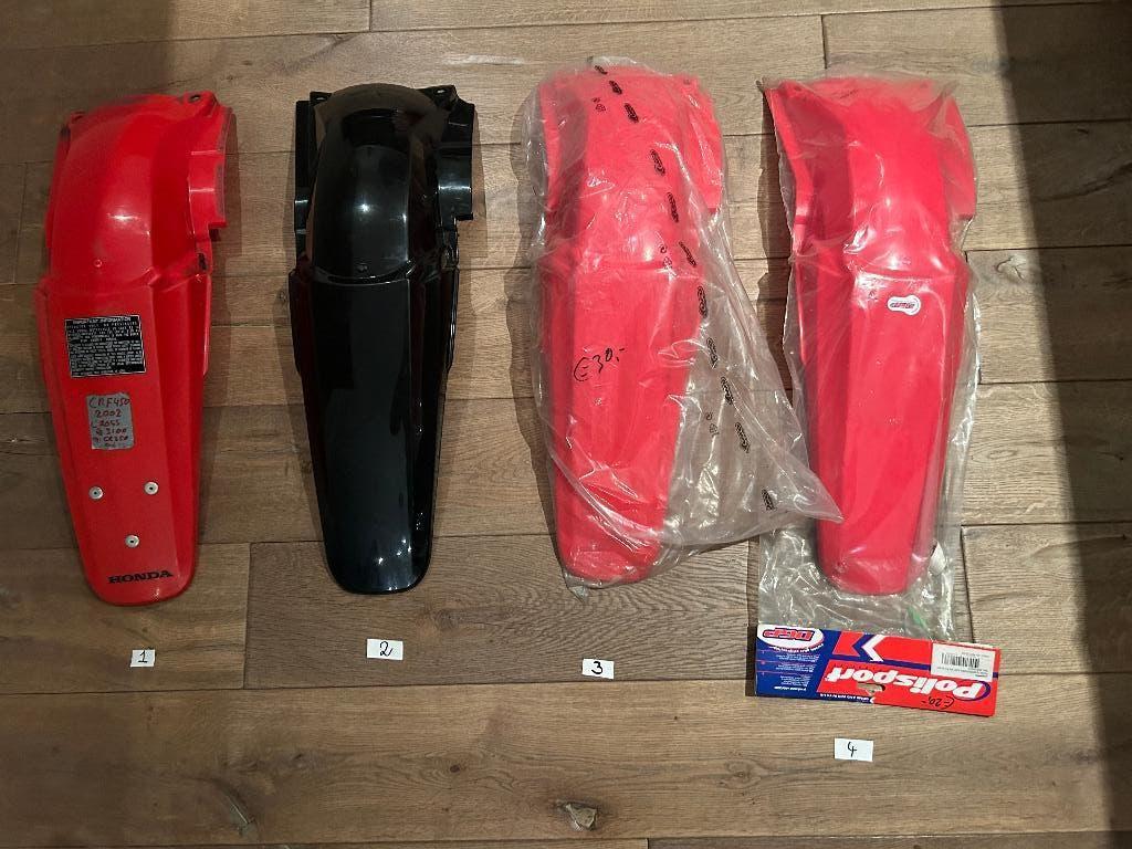 Achterspatbord Honda CRF 450 02-04, Ophalen of Verzenden