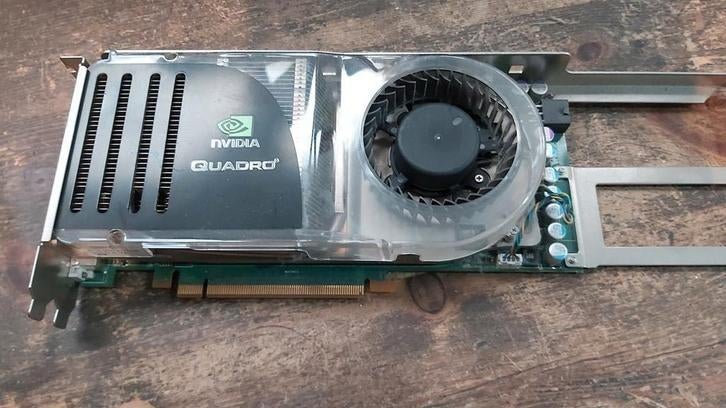 Videokaart nvidea quadro 2 x dvi met beugel, Ophalen of Verzenden