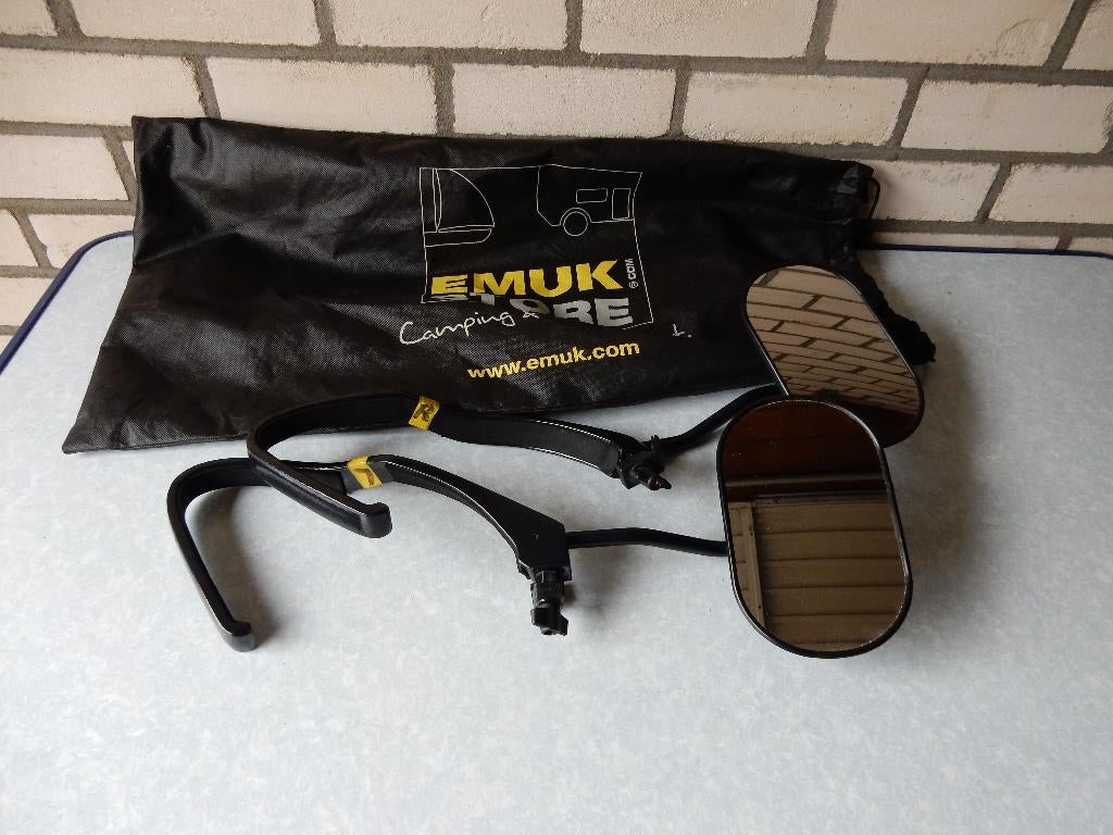 Caravanspiegels, Ophalen, Zo goed als nieuw